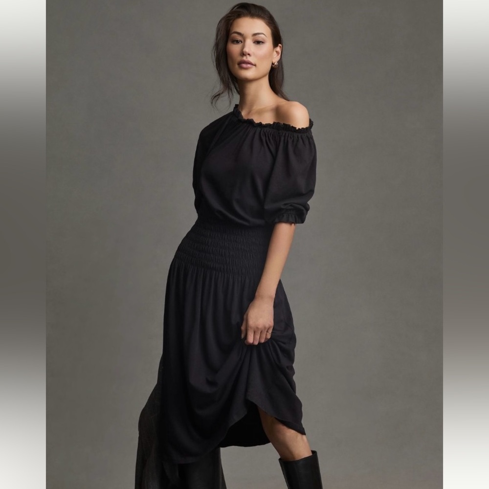 Sundry smock-waist dress size M